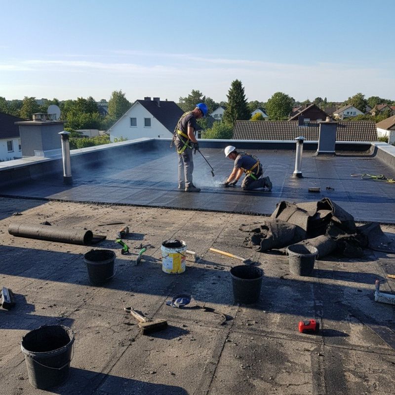 Flat Roof Repair detail
